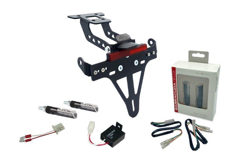 License plate holder with indicator Kit  Kawasaki Ninja 400