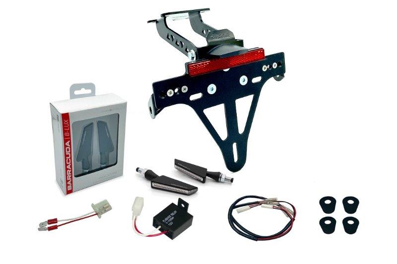 Alpha Technik Kentekenplaathouder Kit met knipperlicht voor Yamaha YZF-R125, RE39