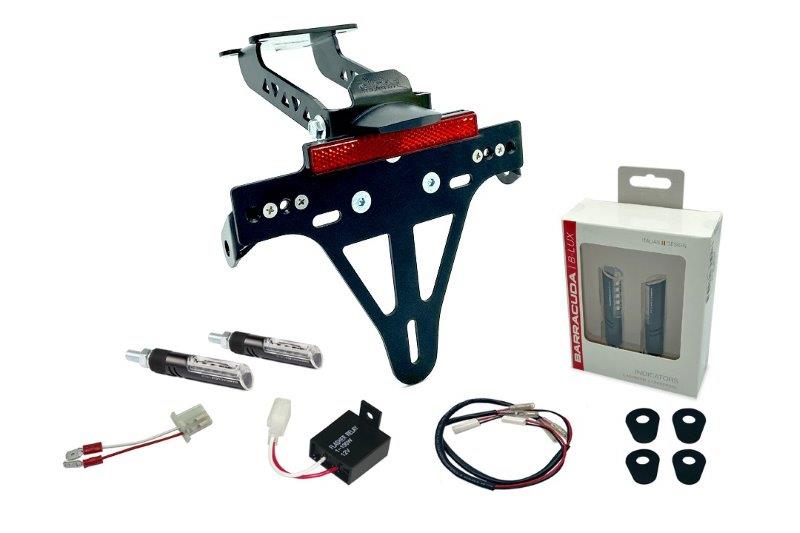 Alpha Technik Kentekenplaathouder Kit met knipperlicht voor Yamaha YZF-R125, RE39