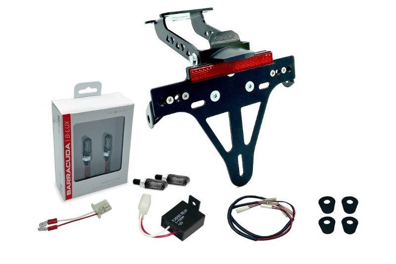 Alpha Technik Kentekenplaathouder Kit met knipperlicht voor Yamaha YZF-R125, RE39