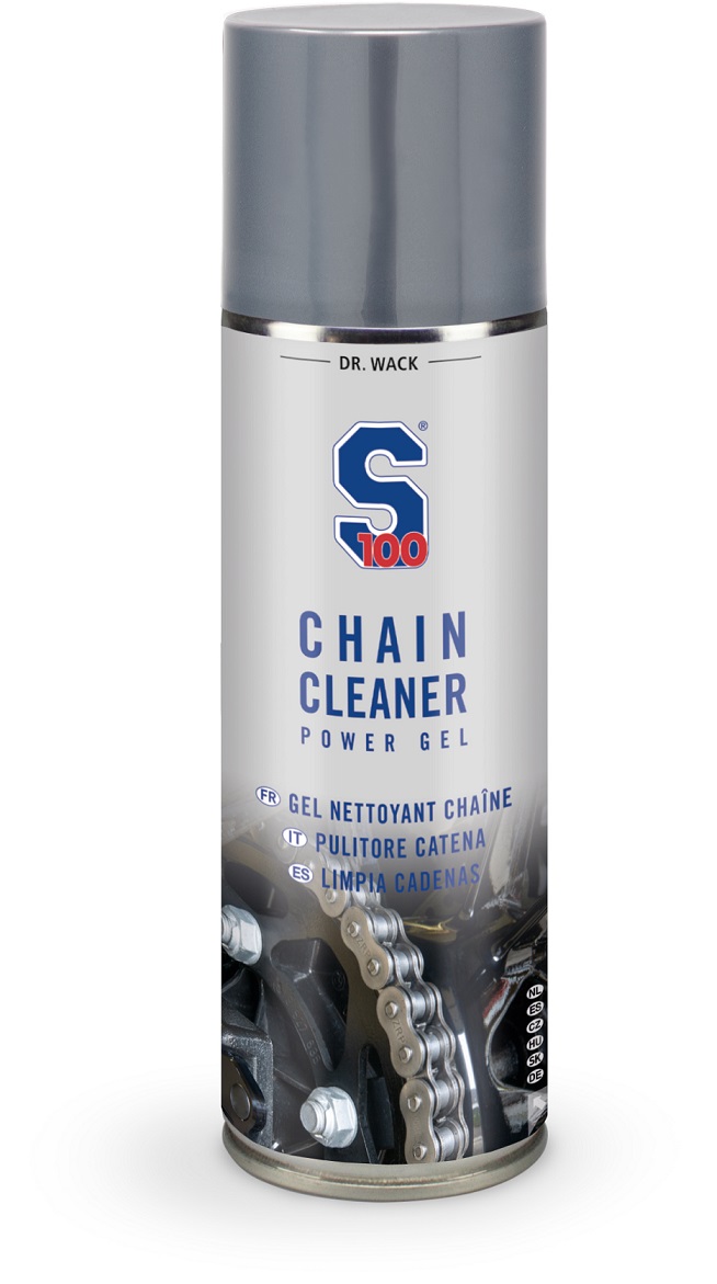 S100 Chain cleaner power gel spray can 300ml