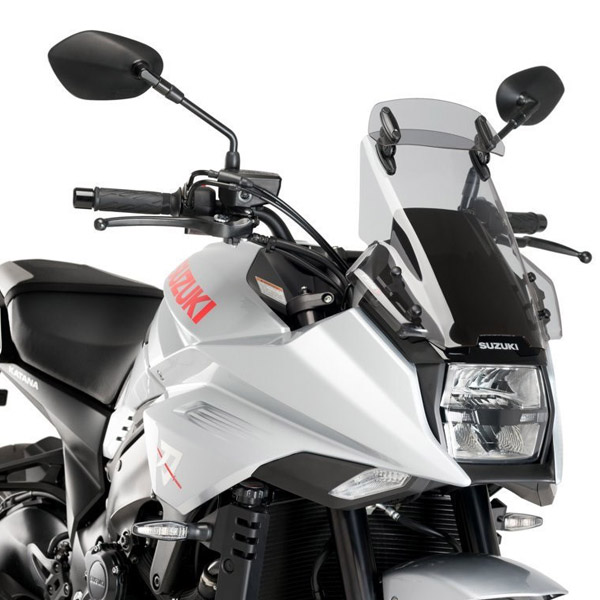 Puig Touring Windshield With Design Window Suzuki GSX-S 1000 Katana From 2019