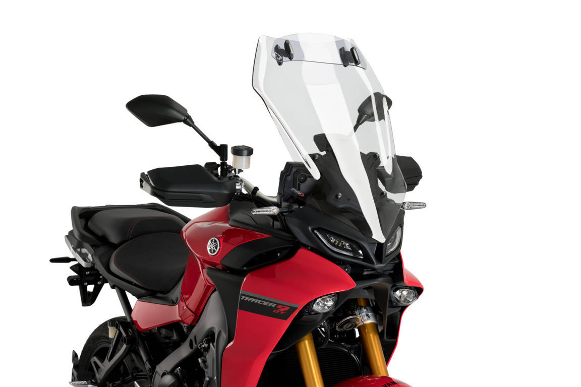 Puig Touring Windshield Clear With Deliberate Window Yamaha Tracer 9 / GT From 2021