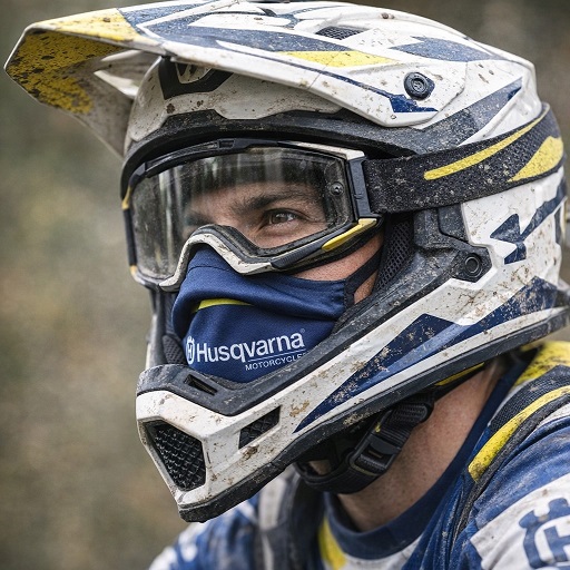 Husqvarna FACE MASK Dust cover / Mouth mask for MX Enduro and MTB