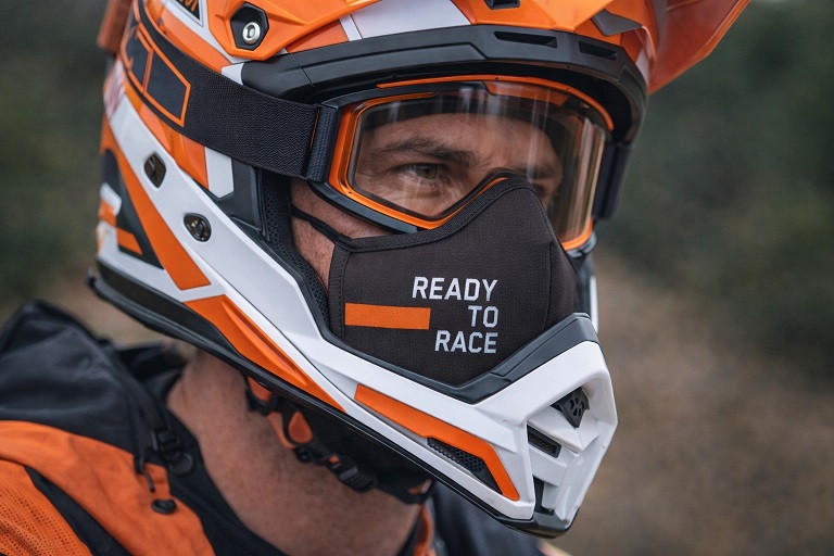 KTM TEAM FACE MASK Dust Cover / Mouth Mask – Ready to Race
