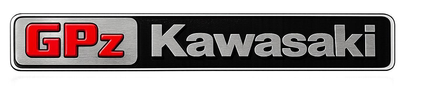 Kawasaki emblem GPZ600 Metal Dynamo 56018-1501