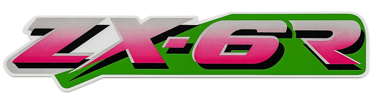 Kawasaki emblem ZX6R TOP FAIRING 56051-1252