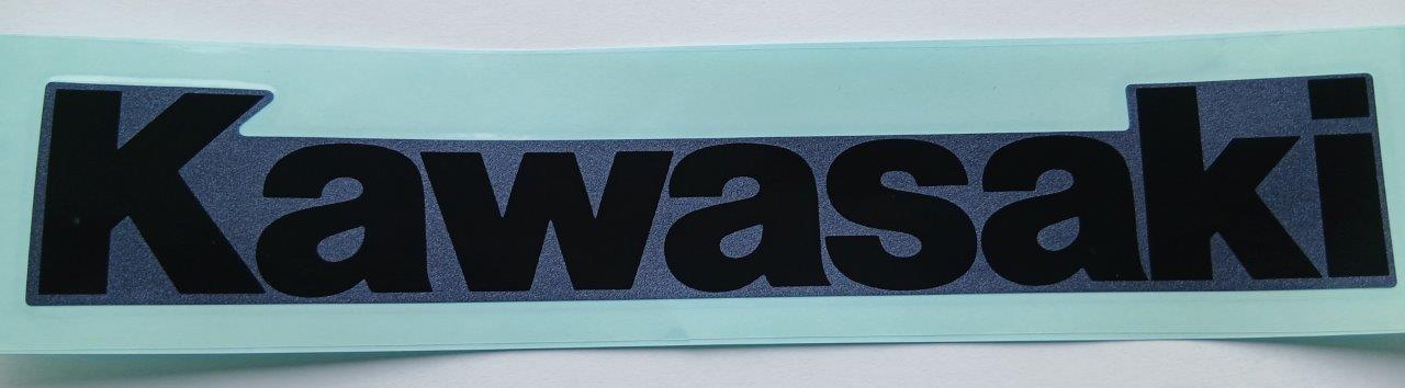 Kawasaki emblem ZX9R 1999 'Kawasaki' Black – Gray 56051-1793