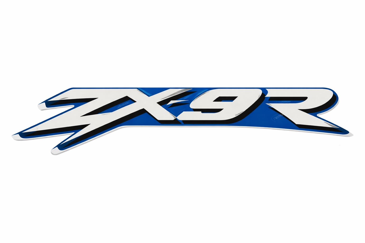 Kawasaki emblem ZX9R 1999 `ZX-9R´ Blue – Silver 56051-1959