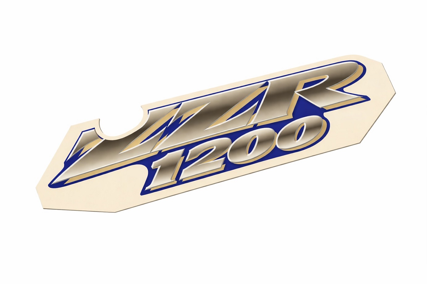 Kawasaki emblem ZZR1200 right 2003 56052-1882