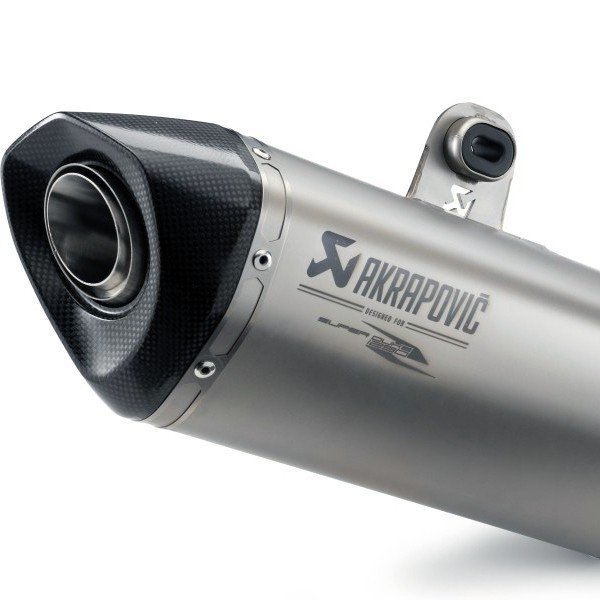 Akrapovic exhaust KTM 1290 Super Duke Titanium slip-on