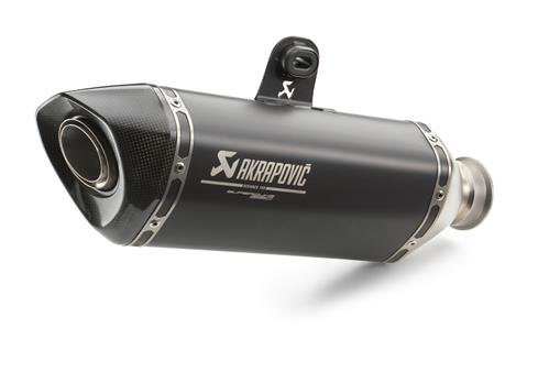 Akrapovic exhaust KTM 1290 Super Duke R / GT Titanium slip-on Black Edition