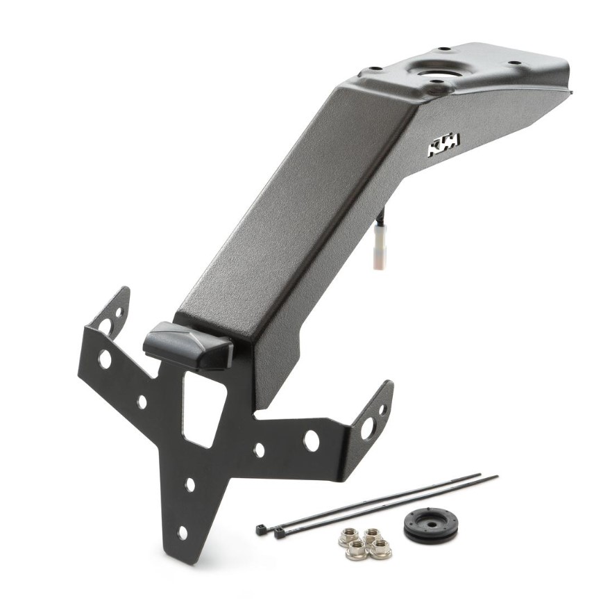 Shortened license plate holder KTM 1290 superduke R