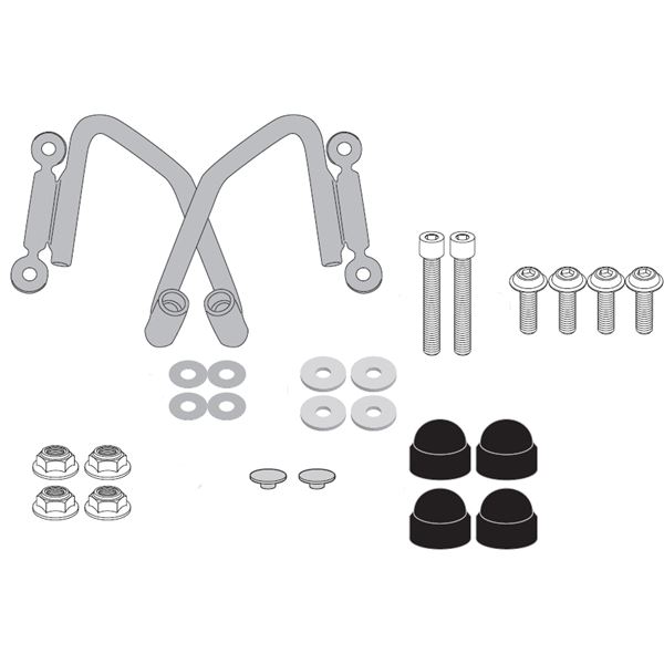Givi Mounting Kit A4128A for Assembly 1176A Windshield Kawasaki Z 900 From 2020