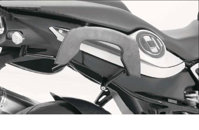 Hepco & Becker C-Bow pannier rack set black for BMW F800S / ST from 2006 to 2012