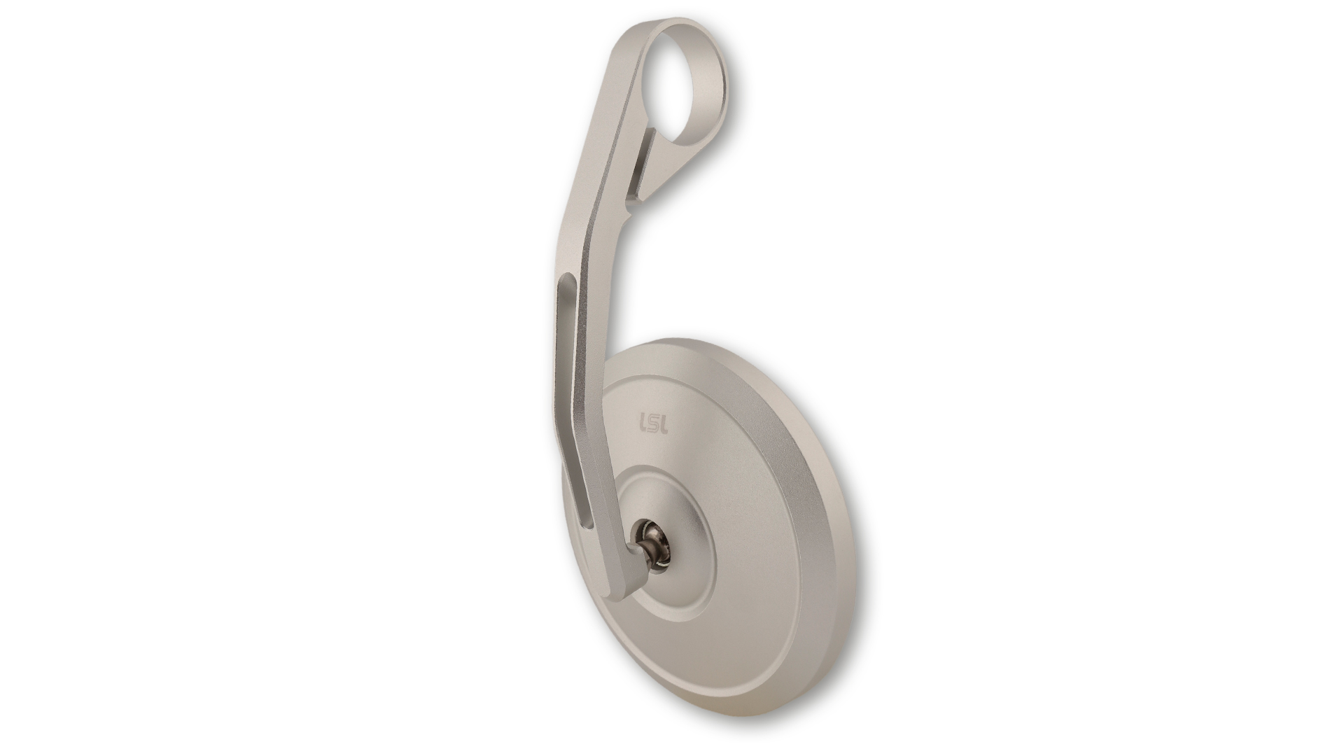 LSL Retro Handlebar end mirror Silver