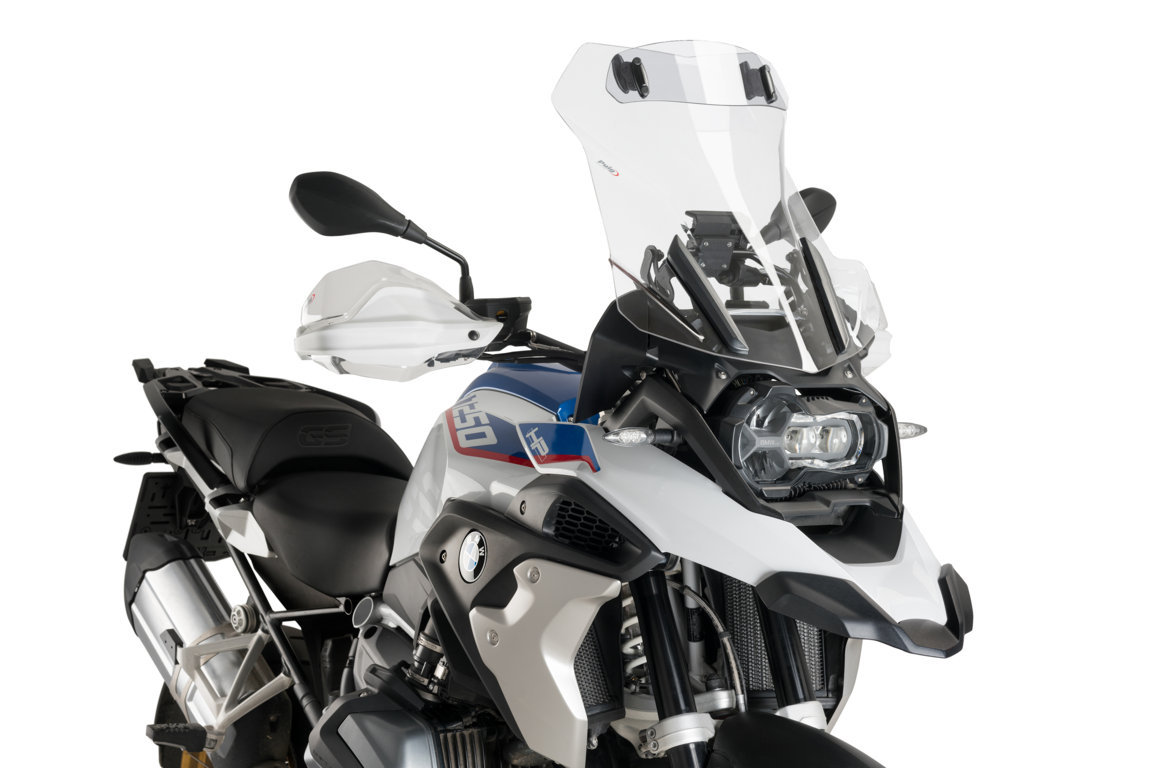 Puig Touring Clear Windshield With Set-up Window BMW R 1200 GS / Adventure / R 1250 GS / Adventure