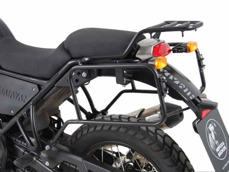 Hepco & Becker Fixed mounting black luggage rack Royal Enfield Himalayan from 2018 to 2023