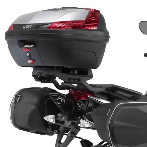Aprilia SHIVER 750 top case rack from GIVI for Monokey and Monolock cases