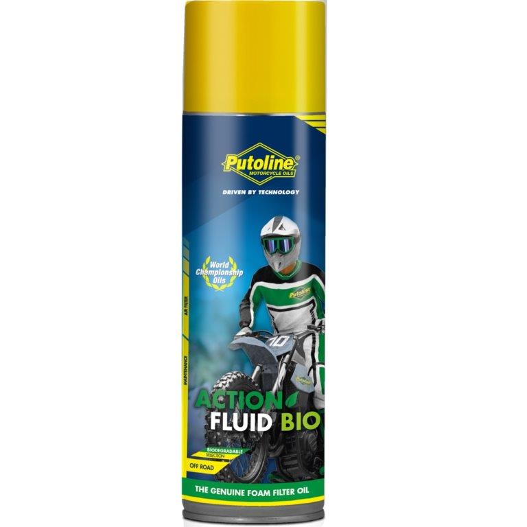 Putoline 600 ml aerosol Action Fluid Bio motorcycle airfilteroil