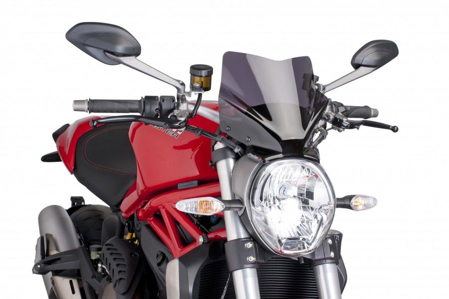 Puig New Generation Sport Windshield Ducati Monster 797 / 821 / 1200 / S / R