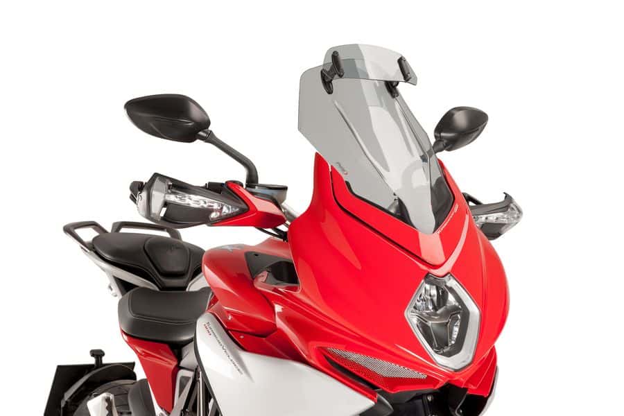 Puig Touring Windshield With Attached Window MV Agusta Turismo Veloce 800 / Lusso 2015-2020