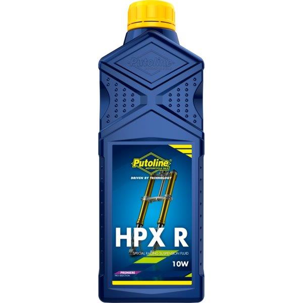 Putoline 1 liter HPX R 10W motorcycle suspenion / fork oil