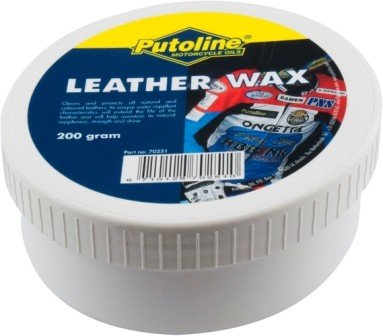 Putoline Leather Wax / 200 gr jar treatment for leather garments