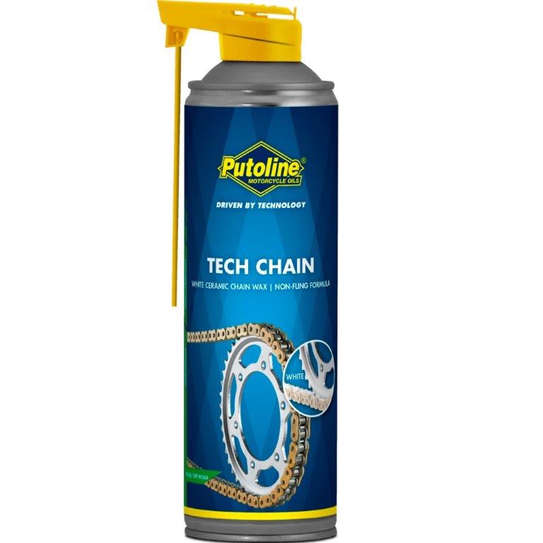 Putoline 500 ml aerosol Tech Chain motorcycle Chainlube