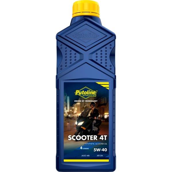 Putoline 1 liter Scooter 4T 5W-40 semi-synthetic 4-Stoke Motorcycle oil