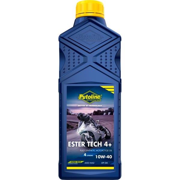 Putoline 1 liter Ester Tech 4+ 10W-40 fully synthetic 4-Stoke Motorcycle oil