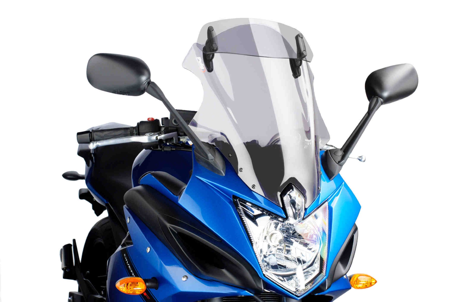 Puig Touring Windshield With Design Window Yamaha XJ 6 F Diversion 2010-2016
