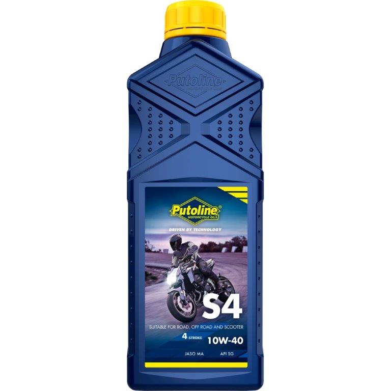 Putoline 1 liter S4 10W-40 mineral 4-Stroke motorcycle oil