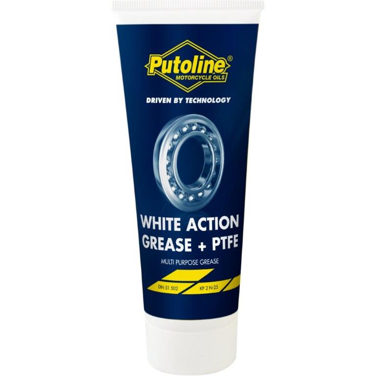 Putoline 100 gr tube White Action Grease + PTFE / Lithium grease