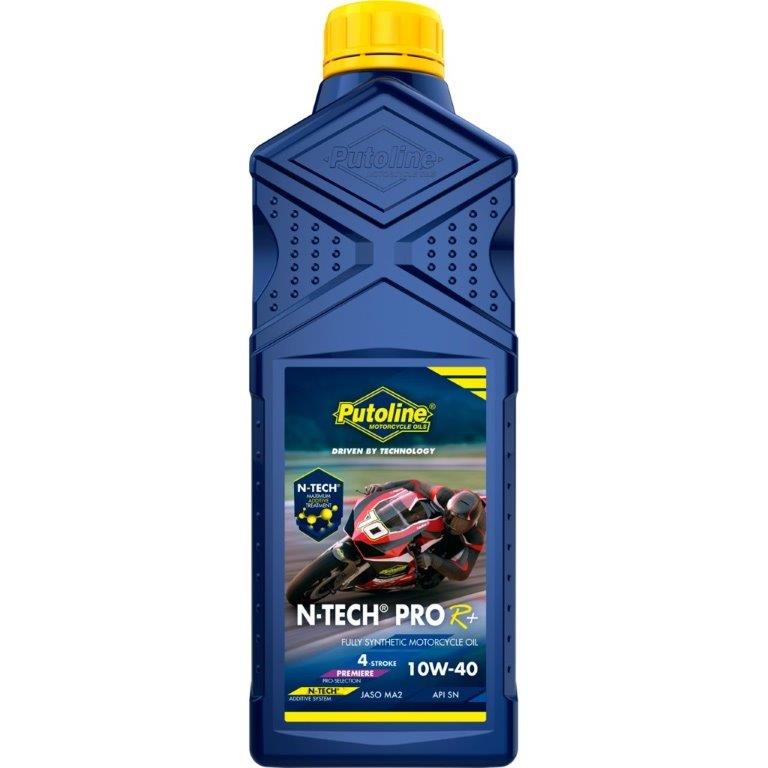 Putoline 1 liter N-TECH® Pro R+ 10W-40 fully synthetic 4-Stoke Motorcycle oil