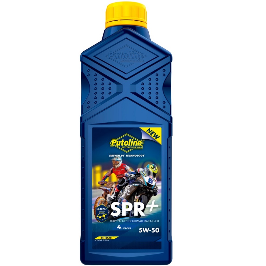 Putoline 1 liter N-TECH® SPR+ 5W-50 fully synthetic 4-Stoke Motorcycle oil