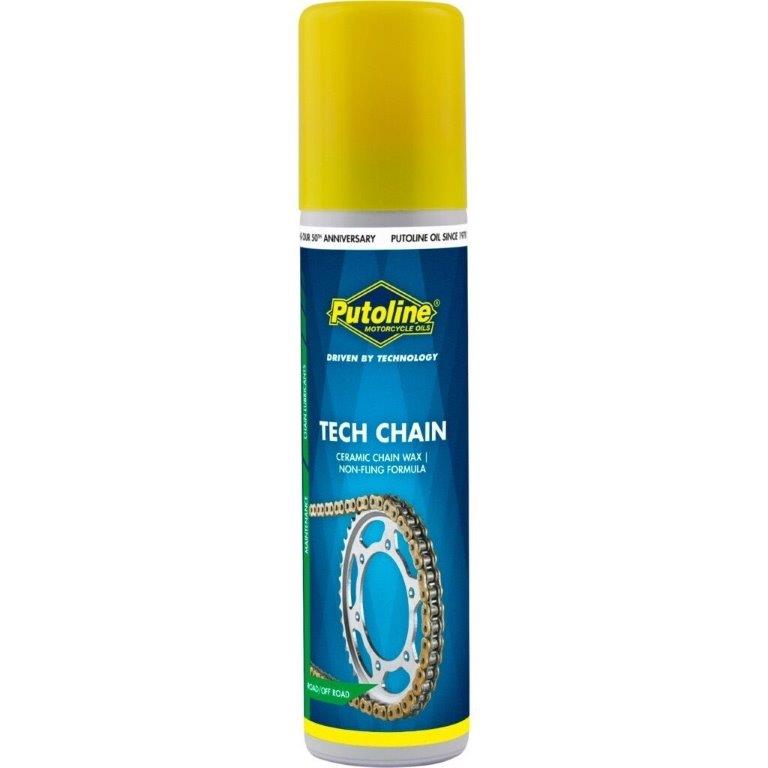 Putoline 75 ml aerosol Tech Chain motorcycle Chainlube