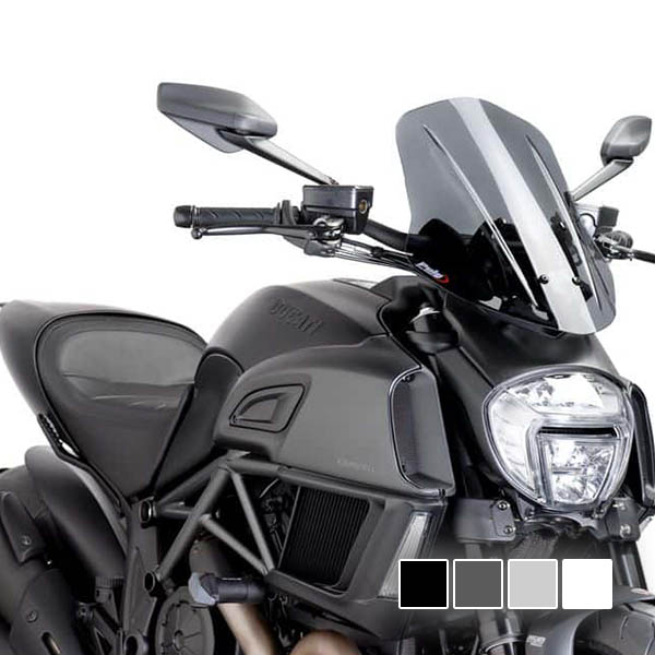 Puig Touring Windshield Ducati Diavel 1200 2014-2018