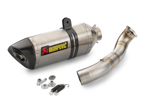 Akrapovic exhaust KTM 690 Duke Titanium slip-on