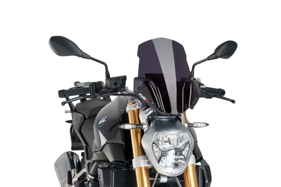 Puig New Generation Sport Windshield BMW R 1200 R (With Original BMW Support) 2015-2018