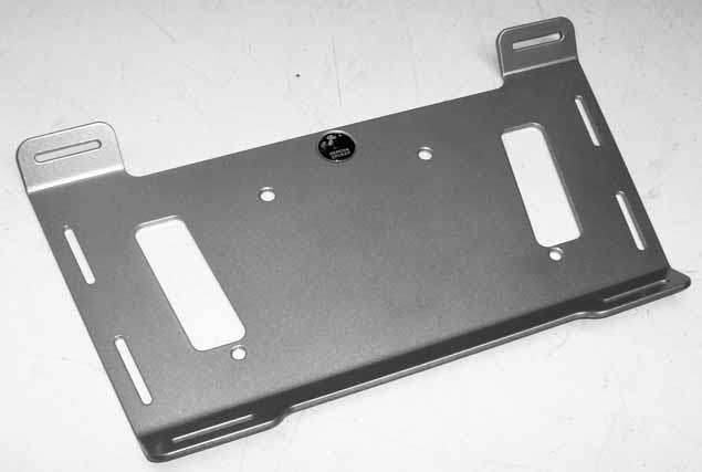Hepco&Becker Top carrier extension silver for BMW R1150GS Advernture from 2001 to 2005