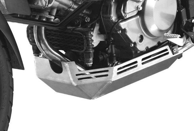 Hepco&Becker Aluminium Crankcase Protection for Suzuki DL650 from 2004 to 2011