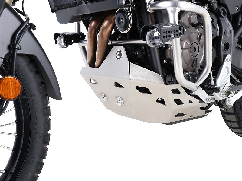 Hepco&Becker silver Aluminum Carter protection for Yamaha XT700Z Tenere from 2019 to 2020 / Rally from 2020