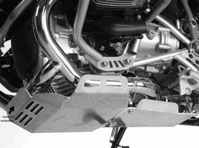 Hepco&Becker Aluminium Crankcase Protection for BMW R1200GS from 2004 to 2013
