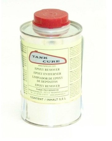 Tankcure 500ml epoxy coating remover for motorcycle petrol tanks