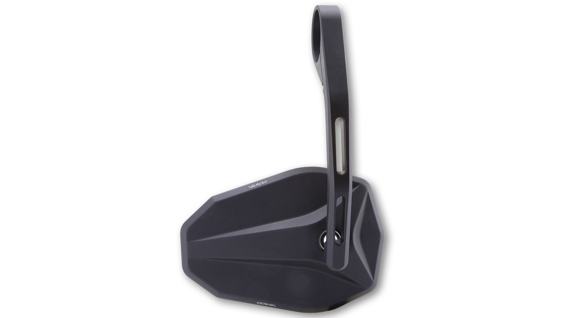Highsider Handlebar End Mirror VICTORY-Blast Matt Black