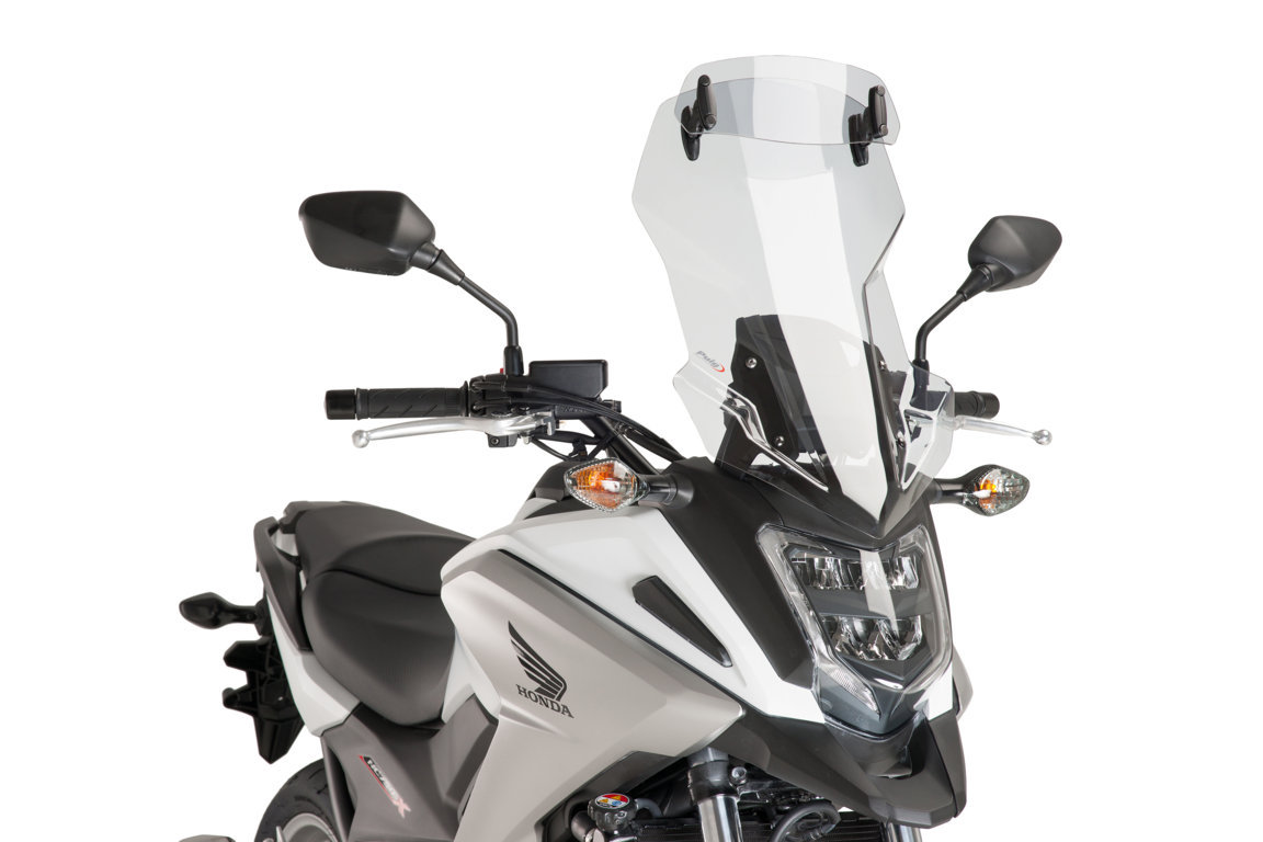 Puig Touring Windshield Clear With Deliberate Window Honda NC 750 X / XD 2016-2020
