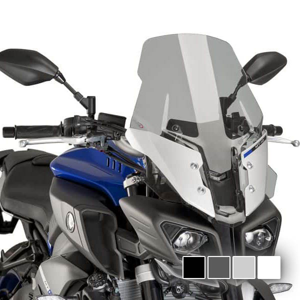 Puig Touring Plus Windshield Yamaha MT 10 / MT 10 SP 2016-2021
