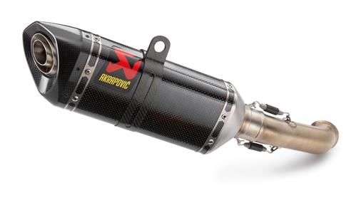 Akrapovic Exhaust KTM 125 / 390 Duke / 125 / 390 RC Carbon Slip-on EURO4 2017-2020
