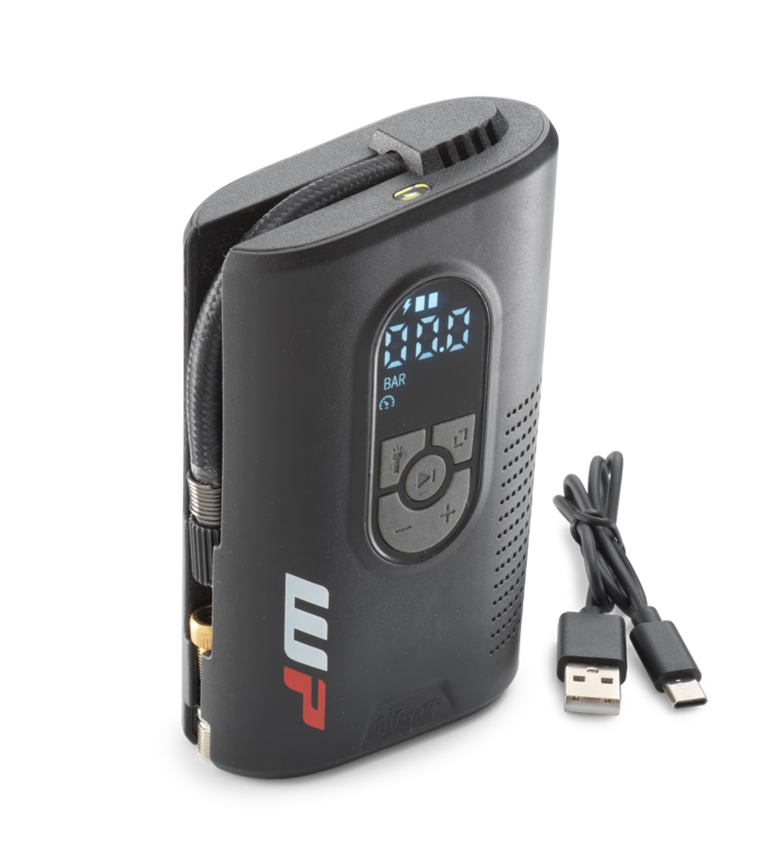 KTM digital tire pump air compressor for motorcycle, bicycle or car